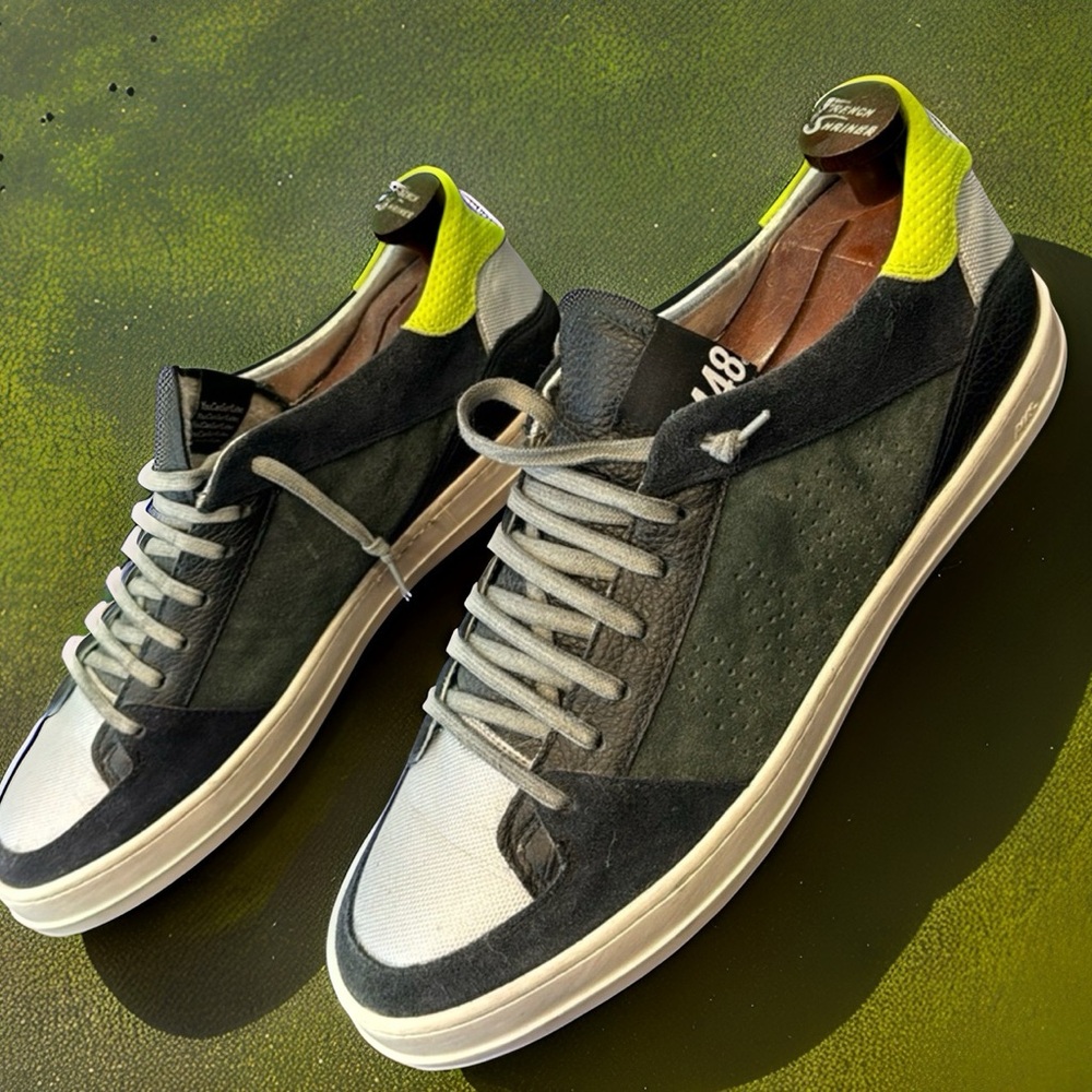 P448 low-tops - only lightly worn - great condition. High quality Italian made.